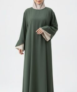 Abaya Lina ~ Green