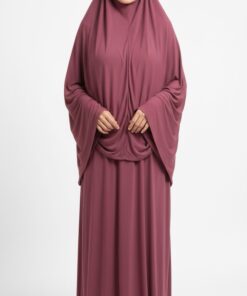 Jersey Khimar Dina ~ Dusty Rose