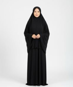 Jersey Khimar Dina ~ Black