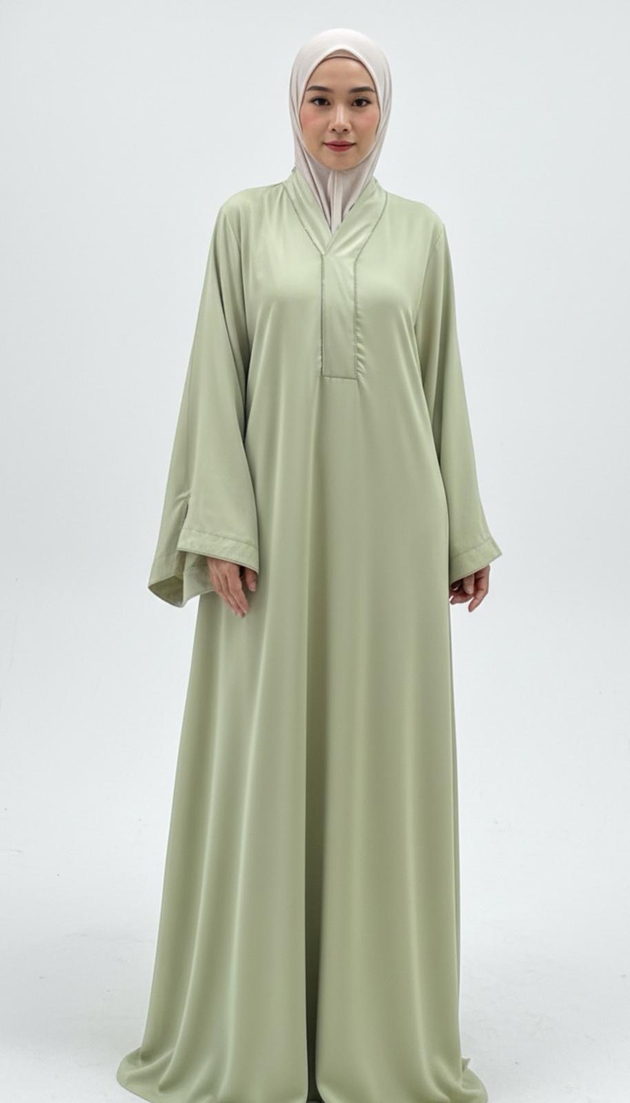 Abaya Lara ~ Pistachio