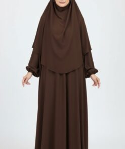 Khimar Maya ~ Brown