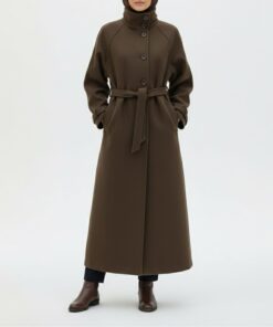Coat Sara ~ Dark Brown