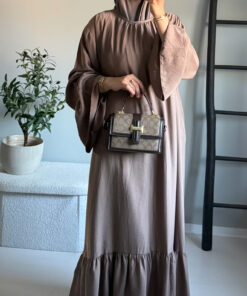 Maxi jurk Amal chocolate